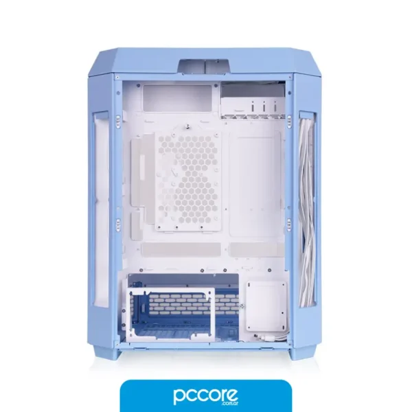 600X2FAN-14 Gabinete Thermaltake The Tower 600 2 Fanes Hydrangea Blue