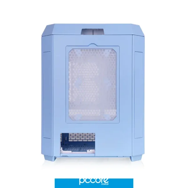 600X2FAN-15 Gabinete Thermaltake The Tower 600 2 Fanes Hydrangea Blue
