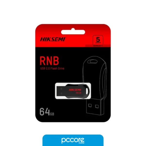 Pendrive 64GB Hiksemi RNB 2.0