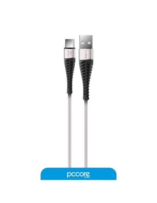 Cable Usb Foxbox Prism Lite Tipo C 1Mts Blanco