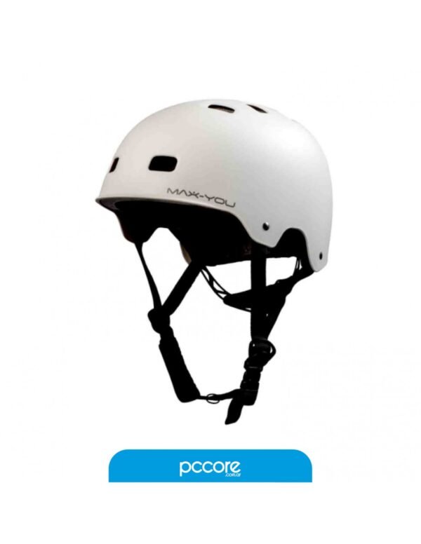 Casco MAX-YOU VH62 Blanco Mate Medium