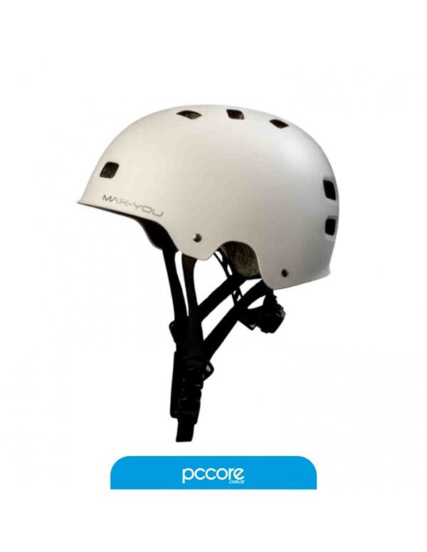 Casco MAX-YOU VH62 Blanco Mate Medium