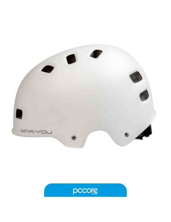 Casco MAX-YOU VH62 Blanco Mate Medium