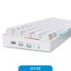 Teclado Redragon Draconic K530 Mecanico RGB White