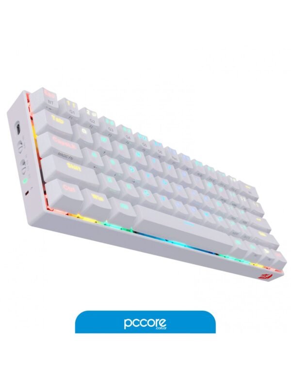 Teclado Redragon Draconic K530 Mecanico RGB White