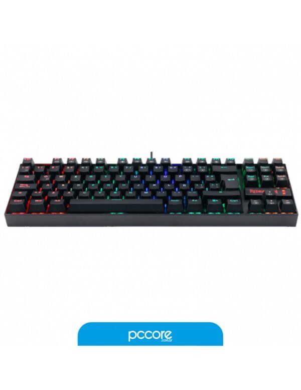 Teclado Redragon Kumara RGB K552 60 Usb Mecanico Black Switch Blue