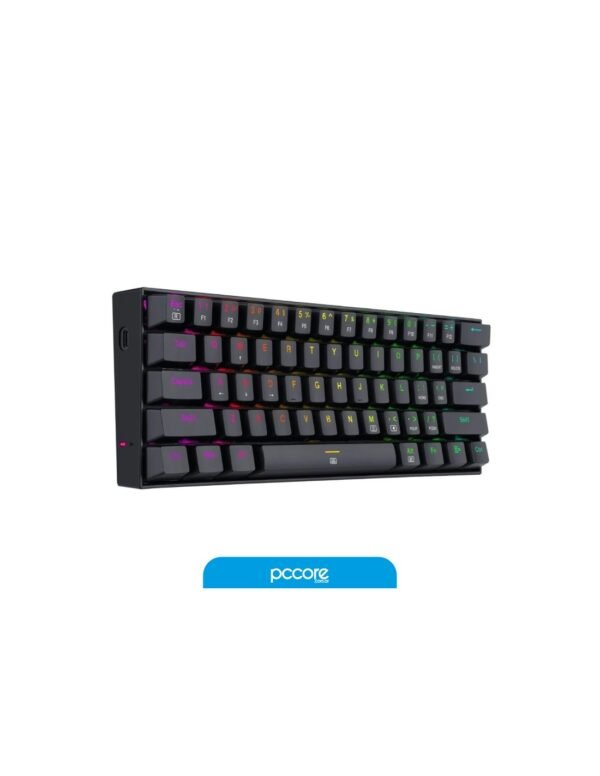 Teclado Redragon Brown RGB K630 Dragonborn Usb Black