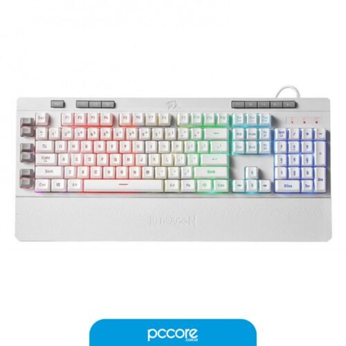 Teclado Redragon Shiva K512 Membrana Usb White