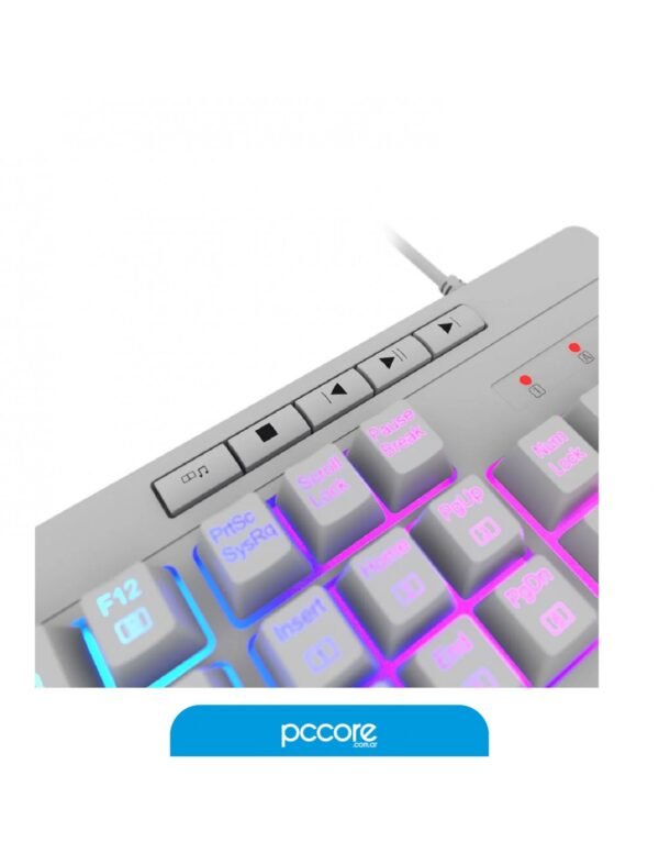 Teclado Redragon Shiva K512 Membrana Usb White