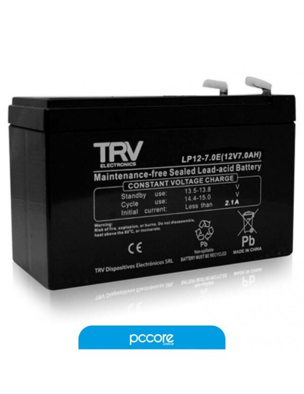 Bateria Gel Trv 12v 7.5 Ah Para Ups 500/800