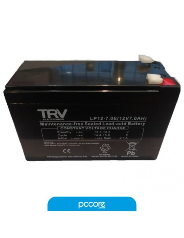 Bateria Gel Trv 12v 7.5 Ah Para Ups 500/800