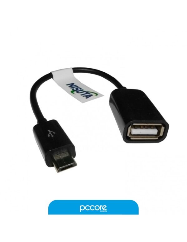 Cable Otg Nisuta Micro Usb M A Usb H Ns-Camicroush