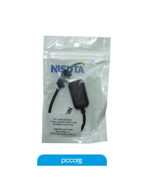 Cable Otg Nisuta Micro Usb M A Usb H Ns-Camicroush