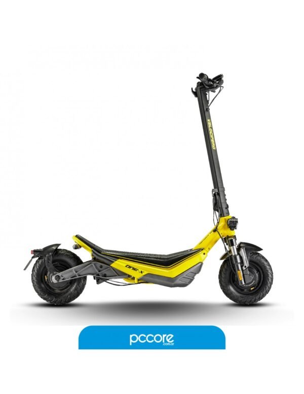 Monopatin Electrico Velocifero ONE-X Motor Dual 500W X 2 MW23 YELLOW