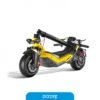Monopatin Electrico Velocifero ONE-X Motor Dual 500W X 2 MW23 YELLOW