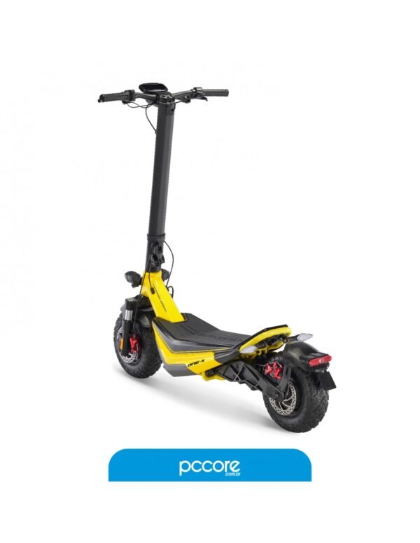 Monopatin Electrico Velocifero ONE-X Motor Dual 500W X 2 MW23 YELLOW