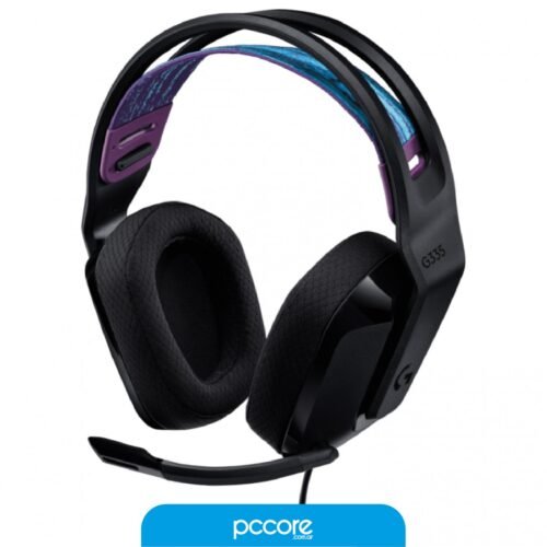 Auriculares Logitech G335 Plug 3.5 Gamer Black