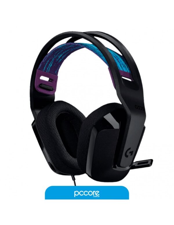 Auriculares Logitech G335 Plug 3.5 Gamer Black