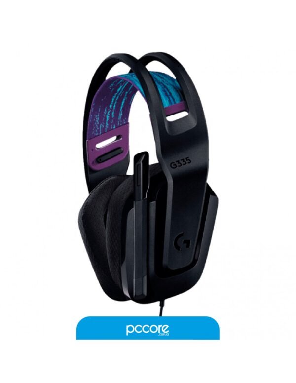 Auriculares Logitech G335 Plug 3.5 Gamer Black