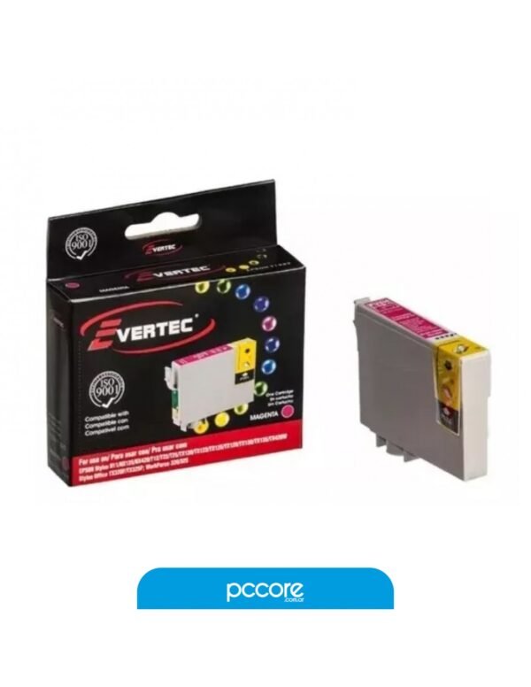 Cartucho Epson T196 Magenta Evertec
