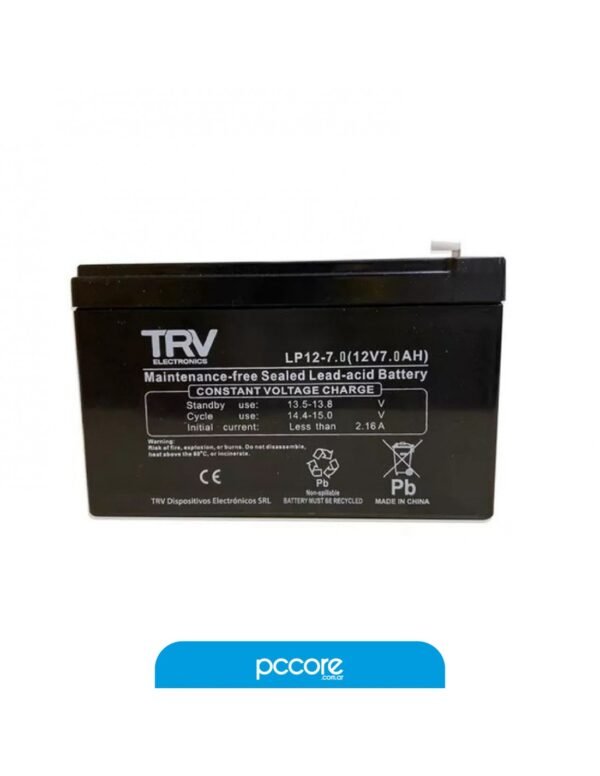 Bateria Gel Trv 12v 9.0 Ah Para Ups 1200/2000