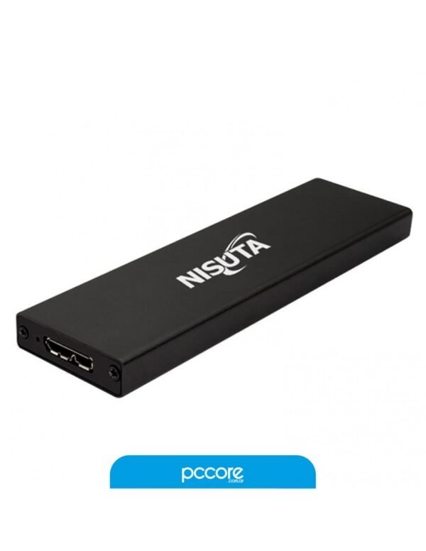 Caja Para Disco Nisuta M.2 Sata Usb 3.0 Ns-Gasam2