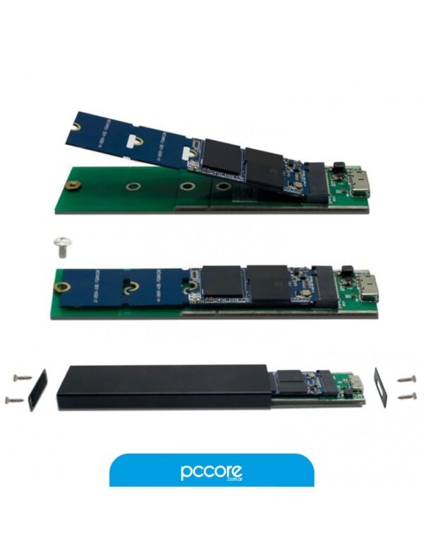 Caja Para Disco Nisuta M.2 Sata Usb 3.0 Ns-Gasam2