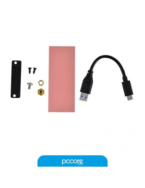 Caja Para Disco Nisuta M.2 NVME Usb C 3.0 Ns-Gasam24