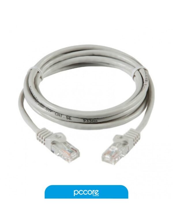 Cable Nisuta Utp Cat5E 0.5 Mts Flexible Ns-Cutp05C