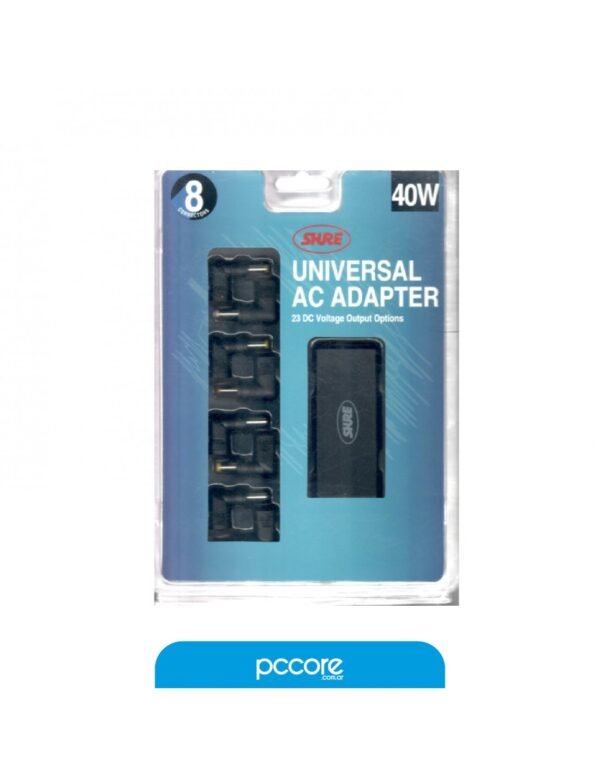 Cargador Universal Shure 40W 9.5V-20V  2A-4.2A Sh-Cn040W