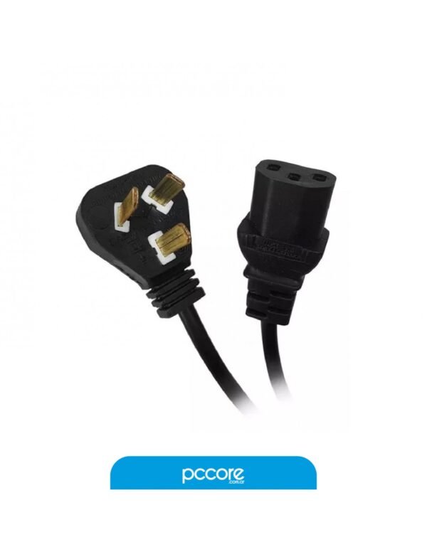 Cable De Alimentacion Netmak Trebol 220V 10A 1.5Mts NM-C46