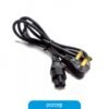Cable De Alimentacion Netmak Trebol 220V 10A 1.5Mts NM-C46