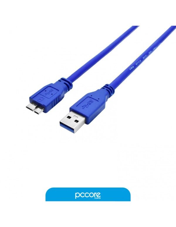 Cable Nisuta Usb Tipo B 3.0 P Disco Ext 1Mt Ns-Camiusba32