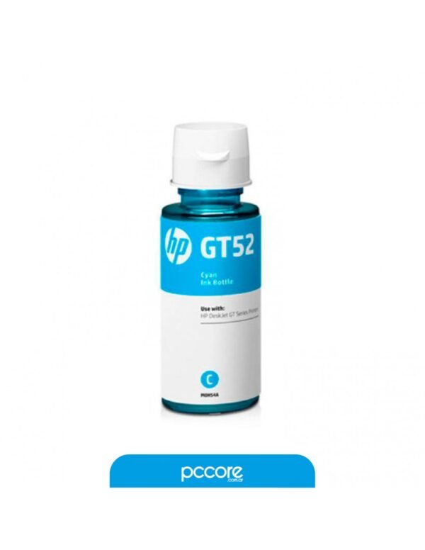 Botella De Tinta HP GT52 Cyan