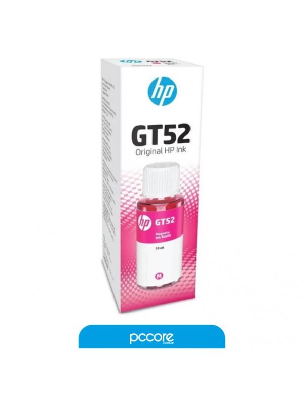 Botella De Tinta HP GT52 Magenta