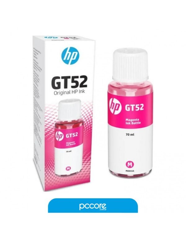 Botella De Tinta HP GT52 Magenta