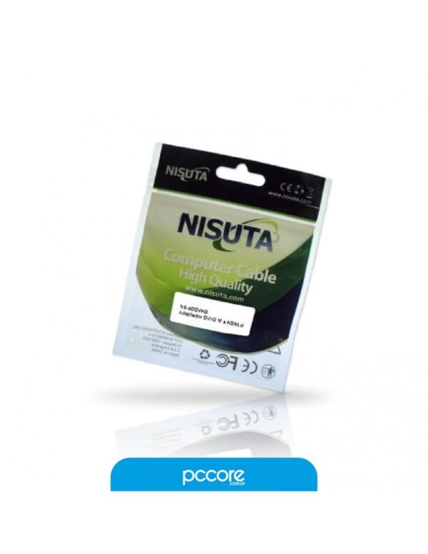 Adaptador Nisuta DVI-D M A Hdmi H Ns-Addvhd