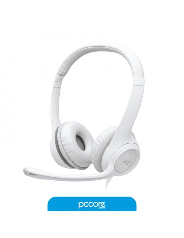 Auriculares Logitech H390 Usb C/Mic White