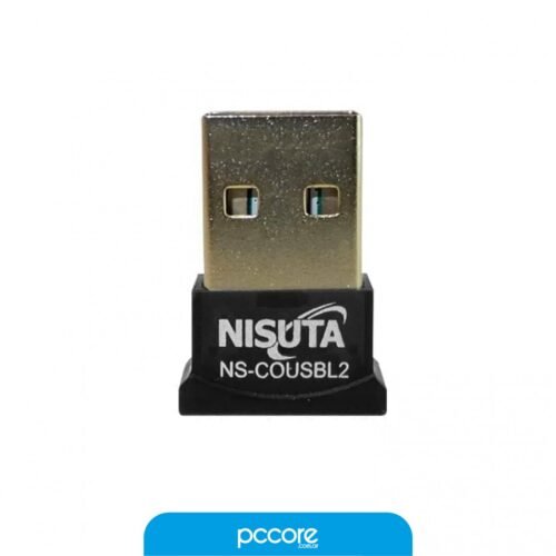 Adaptador Nisuta Usb Bluetooth Para Pc BT 5.0 Ns-Cousbl2