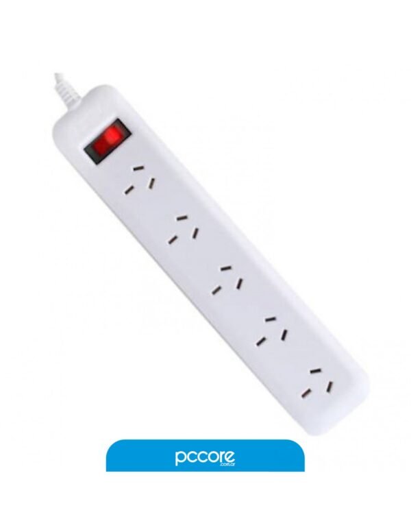 Zapatilla Multiple Trv 5 Tomas Cable 1.5Mt