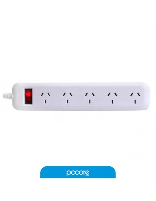 Zapatilla Multiple Trv 5 Tomas Cable 1.5Mt