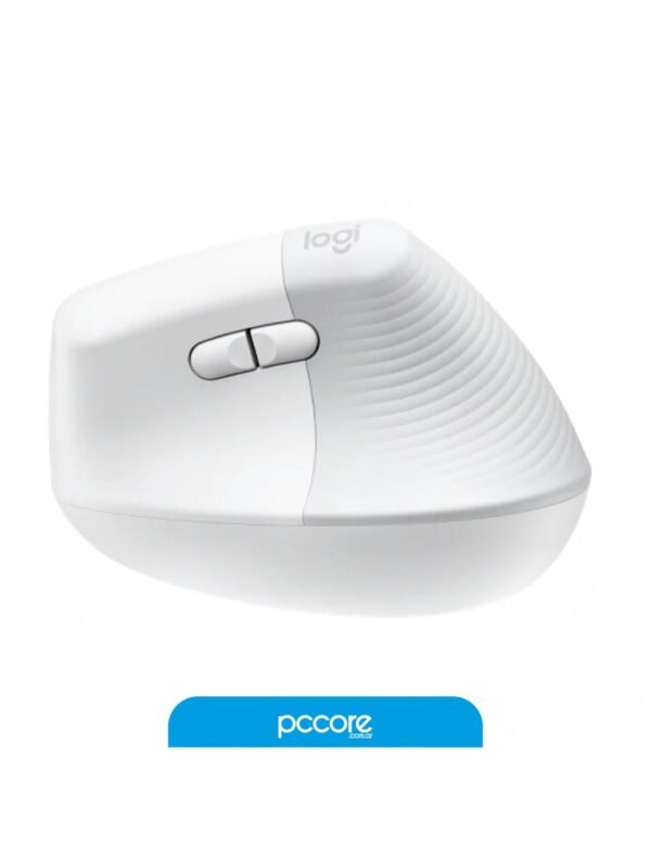Mouse Inalambrico Logitech Lift Vertical Blanco Wifi