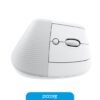 Mouse Inalambrico Logitech Lift Vertical Blanco Wifi