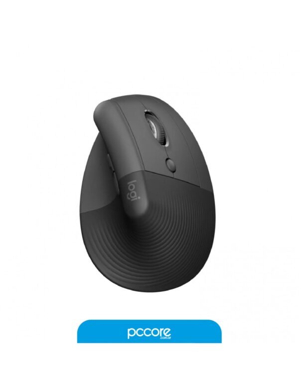 Mouse Inalambrico Logitech Lift Vertical Grafito Wifi