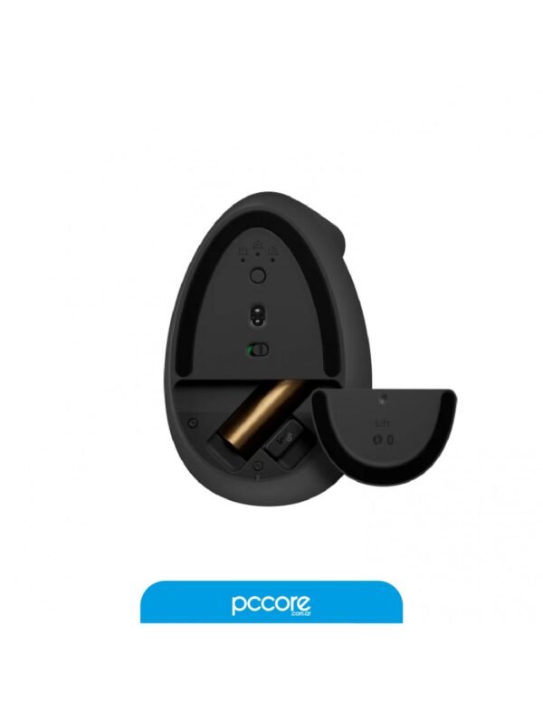 Mouse Inalambrico Logitech Lift Vertical Grafito Wifi
