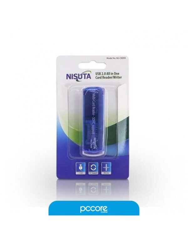 Lector De Memorias Ext Nisuta Ns-Cr009 Sd/Microsd