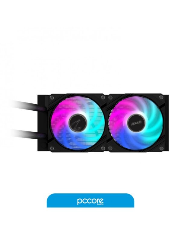 Water Cooler CPU Aorus Waterforce II 240 ARGB LCD Black