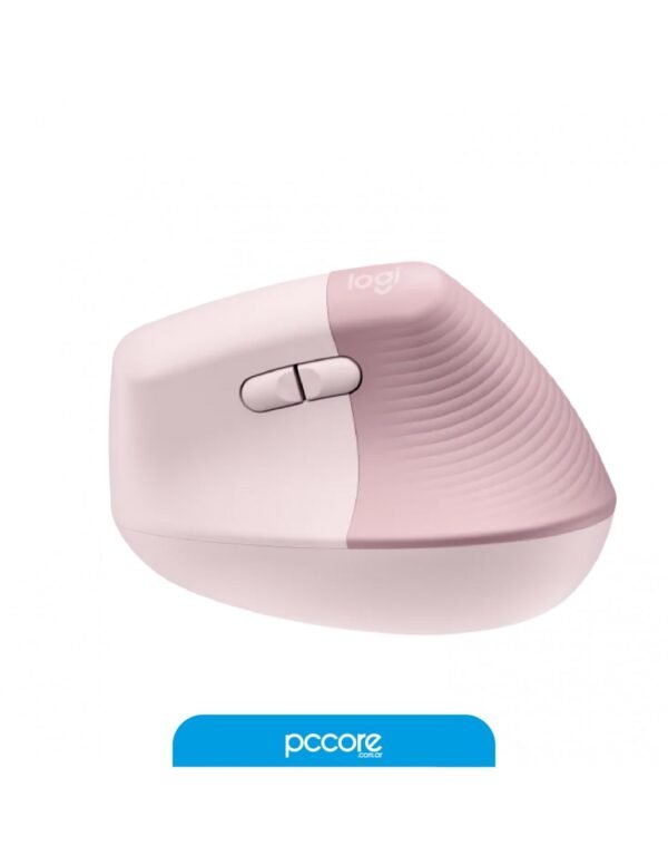 Mouse Inalambrico Logitech Lift Vertical Rosa Wifi