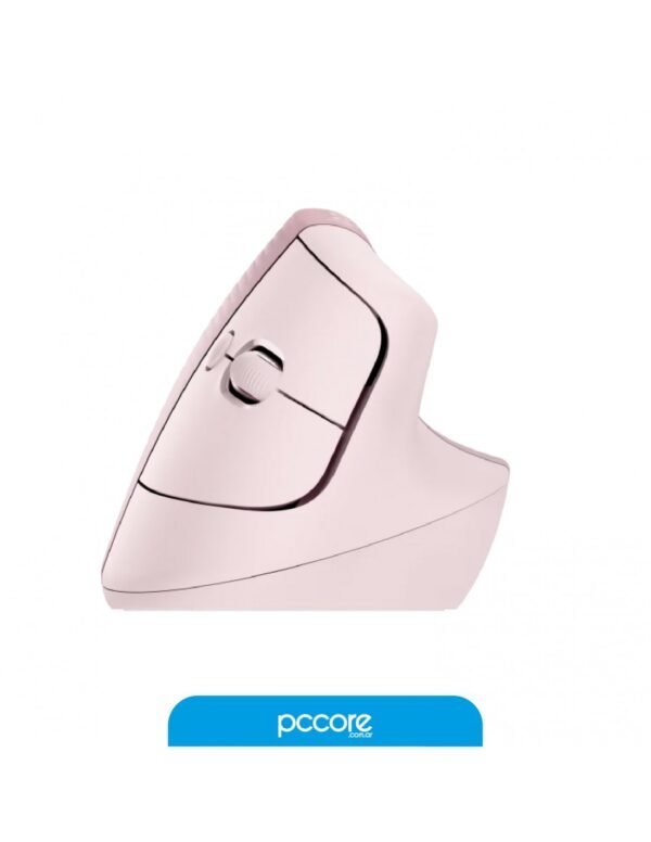 Mouse Inalambrico Logitech Lift Vertical Rosa Wifi