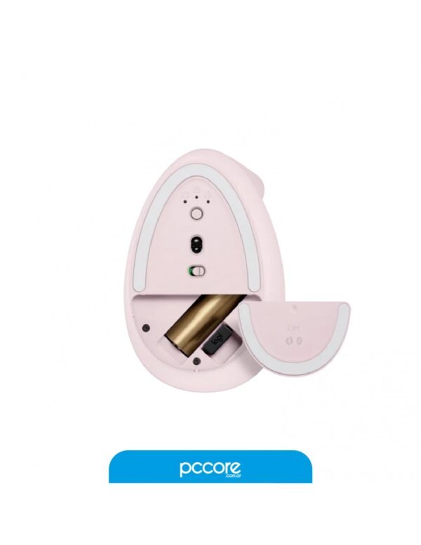 Mouse Inalambrico Logitech Lift Vertical Rosa Wifi